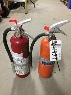 (2) Fire Extinguishers.