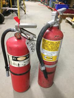 (2) Fire Extinguishers.