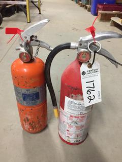 (2) Fire Extinguishers.