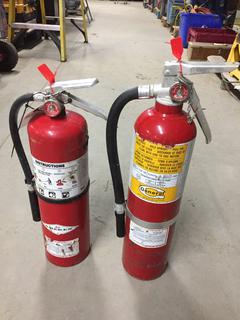 (2) Fire Extinguishers.