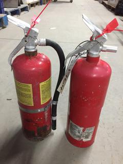 (2) Fire Extinguishers.