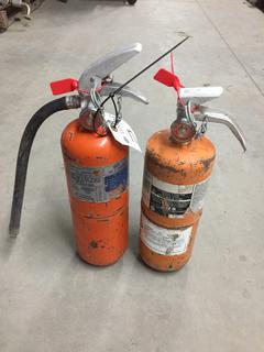 (2) Fire Extinguishers.