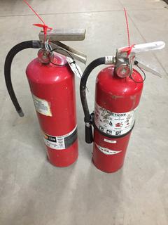 (2) Fire Extinguishers.