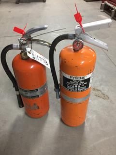 (2) Fire Extinguishers.