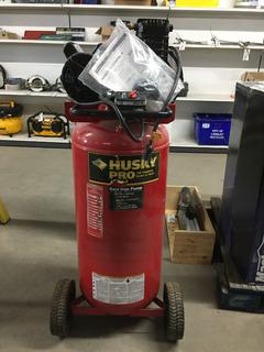 Husky Pro 30 Gallon 2hp 135psi Air Compressor.