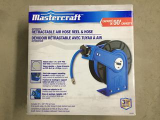 Mastercraft 50' Retractable Air Hose & Reel.