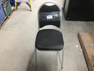 Silver/Black Office Chair.