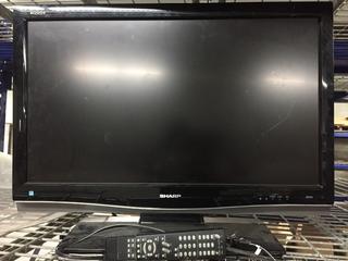 Sharp Aquos LC-32D64U 32" TV With Remote.