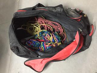 Hockey Bag Containing Assorted Rope/Netting.