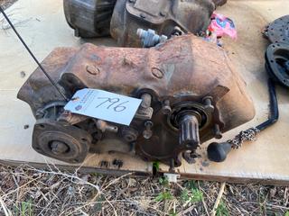 Selling Off-Site - 527 North 200 East, Raymond, AB -  205 Transfer Case 196 Ratio.