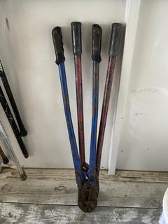 Selling Off-Site - 527 North 200 East, Raymond, AB -  (2) 36" Bolt Cutter.