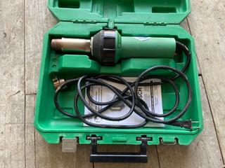 Selling Off-Site - 527 North 200 East, Raymond, AB -  Green Case w/ Dec-K-Ing Heat Welding Gun.