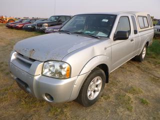 *SELLING OFFSITE COALDALE, AB* 2004 Nissan Frontier XE c/w 2.0L 4 Cyl, Auto, AC, Tilt, Cruise, Pwr Windows, Locks, & Mirrors. Showing 279,267 Kms.  S/N 1NGDD26T44C444518.