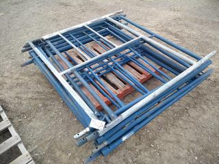 Quantity of Scaffolding Rails.