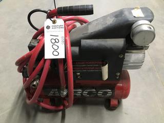 Airco 2 Gallon 1.5hp Portable Air Compressor.