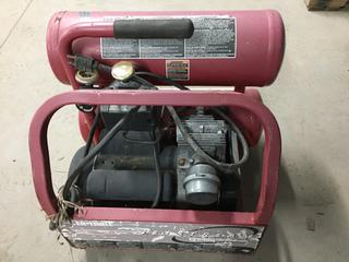 Porter Cable CF2400 2hp 4 Gallon Air Compressor.