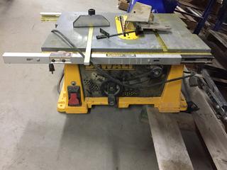 DeWalt DW744 10" Table Saw & Stand.