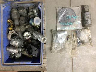 Quantity of Assorted Hydraulic Fittings & Diaphragms.