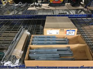 Quantity of Assorted Drawer Slides.