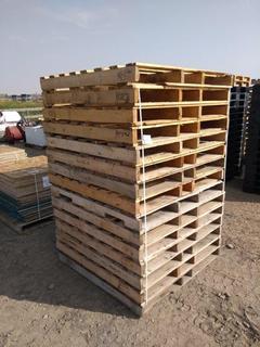 (15) New Unused Pallets, 48"x48".