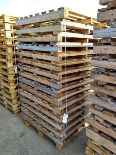 (15) Wooden Pallets, 44"x48".