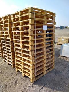 (15) Wooden Pallets, 39"x49 1/2".