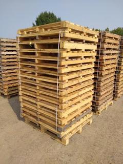 (15) Wooden Pallets 44"x48", (Unused).