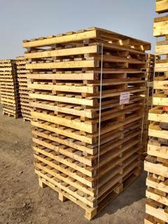 (15) Wooden Pallets 44"x48", (Unused).