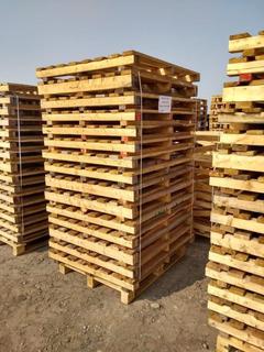 (15) Wooden Pallets 44"x48", (Unused).