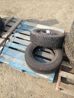 (1) 185/65 R14 86T & (1)  P185/70 R14 875 Tires.