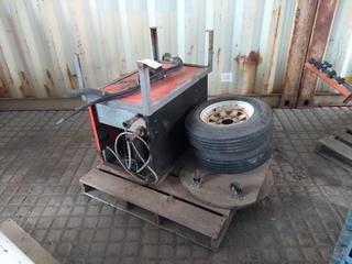 Devilbiss Compressed Air Dryer Model# 80100 & (2) Tires P175/80 R13 Tires & Rims.