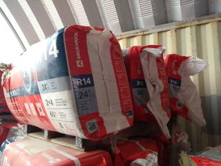 (3) R14 Rockwool 22 Degree Celsius Comfort Batt Home Insulation.