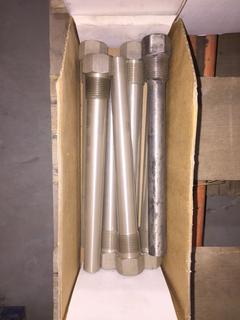 Quantity of Stainless Steel Thermowells.