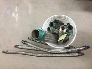 Quantity of Stainless Steel Flex Hoses.