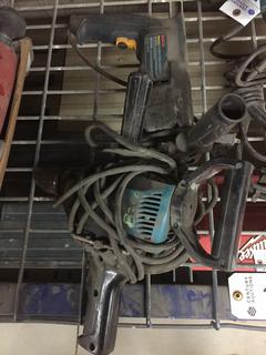 Bosch 1462VS 3/8" Tapper & Makita 6013BR 1/2" Drill.