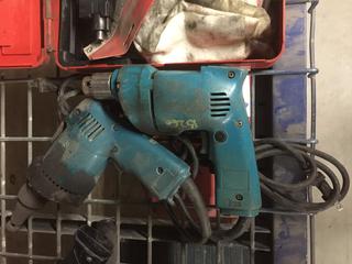 (2) Makita Driver/Drills.