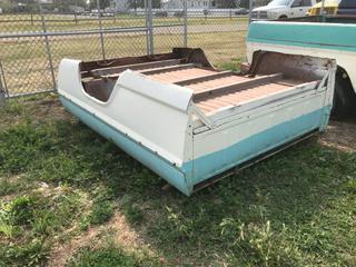 Selling Off-Site - 527 North 200 East, Raymond, AB -  1967 Ford Truck Box.