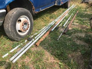 Selling Off-Site - 527 North 200 East, Raymond, AB -  Quantity of Pipe.