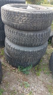 Selling Off-Site - 527 North 200 East, Raymond, AB -  (4) Winter Force Tires. 205 75 14.