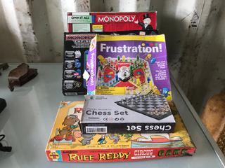 Selling Off-Site - 527 North 200 East, Raymond, AB -  (5) Board Games.