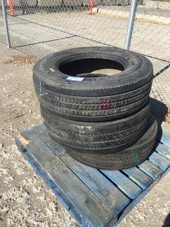 (3) Miscellanious 235/75R17.5 Tires.