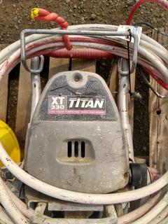 Titan XT 330 Sureflo Paint Sprayer.