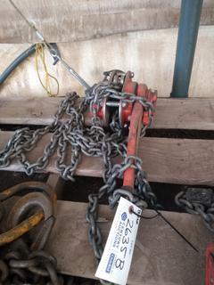 2 1/2 ton Chain Hoist.