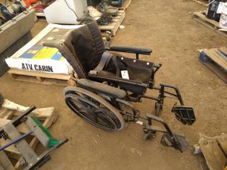 Folding Wheelchair.