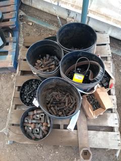 Pallet of Assorted Nuts & Bolts.