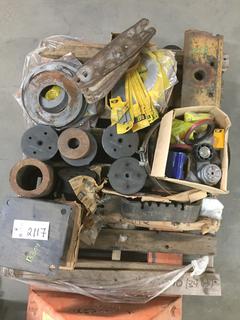 Pallet of John Deere/Cat Parts.