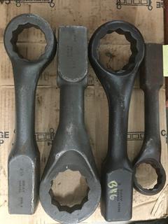 2", 2-1/2", 2-3/3" & 3" Hammer Wrenches.