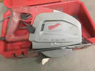 Milwaukee 8" Metal Cutting Saw.