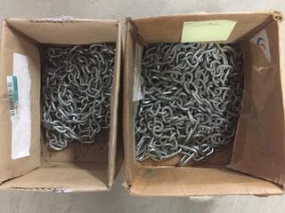 (2) Boxes of 4/0 Coil Chain.