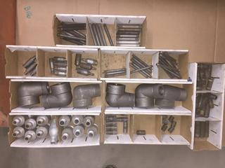 Quantity of Threaded Pipe Fittings.